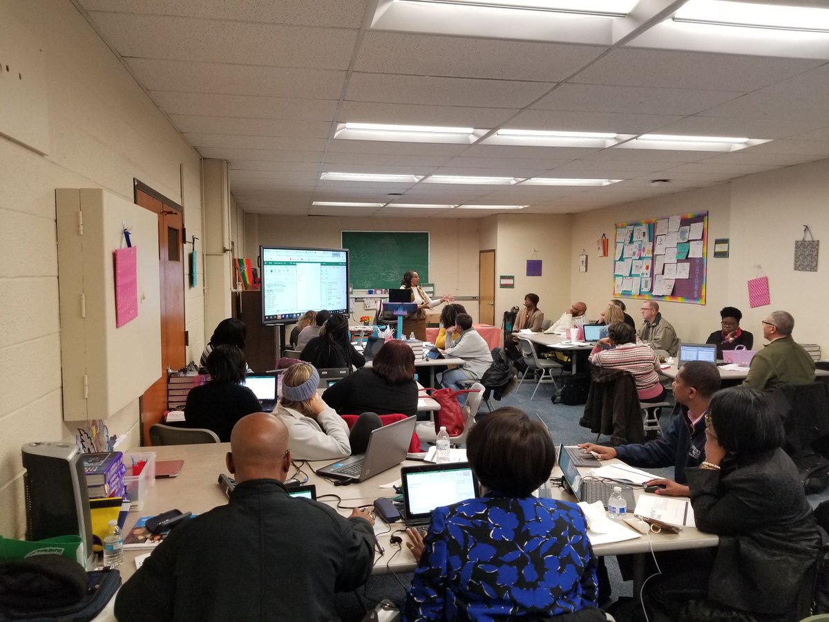 GCS_CTE's tweet photo. CDC/SPCs from all @GCSchoolsNC high schools participating n PD from @BlendedGCS utilizing pivot tables/VLOOKUP functions n #Excel 2 evaluate #CTE Concentrators. Thanks 2 @STEMECNCAT & @ncatsuaggies Computer Engineering Dept. 4 hosting the mtg.
#ChangeToEmpower
#believeinGCSCTE https://t.co/OHPLFgcpMg
