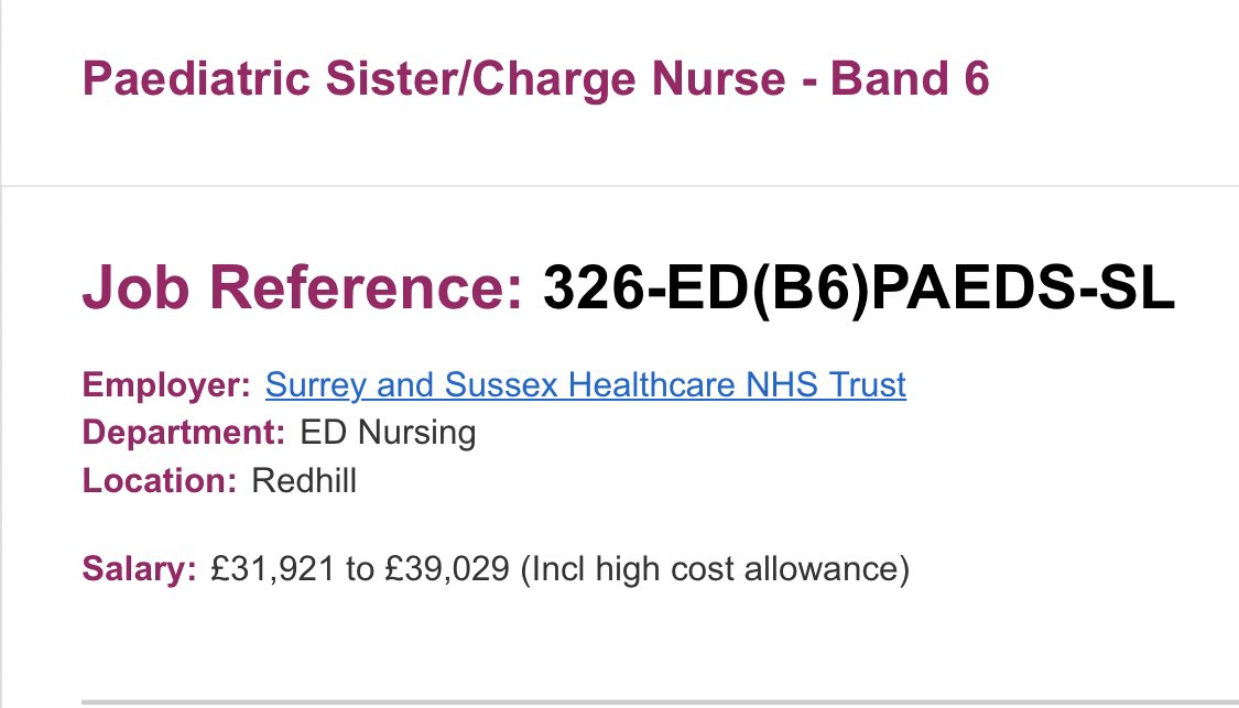 TonyNewman6's tweet photo. Band 6 post for paediatric emergency department @sashnhs come and join a trust that has been rated as Outstanding and join a growing service with excellent opportunities for growth. #NurseJobs https://t.co/xHRve7xWFF