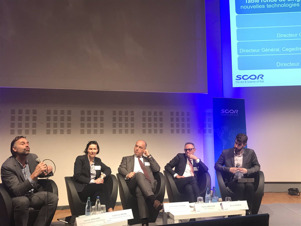 Table ronde nouvelles technologies et services à l’adhérent #RencontresMutualistes <a href="/SCOR_SE/">SCOR</a> <a href="/mutualite_fr/">Mutualité Française</a>