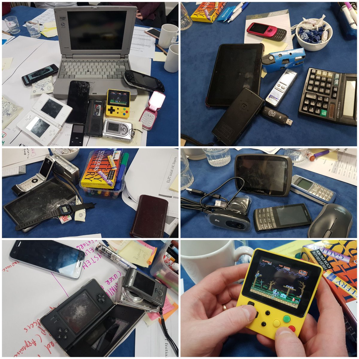 ELFT_OD's tweet photo. Exploring how we can learn from digital evolution and bring the digital experiences and knowledge back to work. Just look at these gadgets! 😃 @NHS_ELFT @ElftSystems #ELFTDigitalRevolution https://t.co/wKepjlFWkN