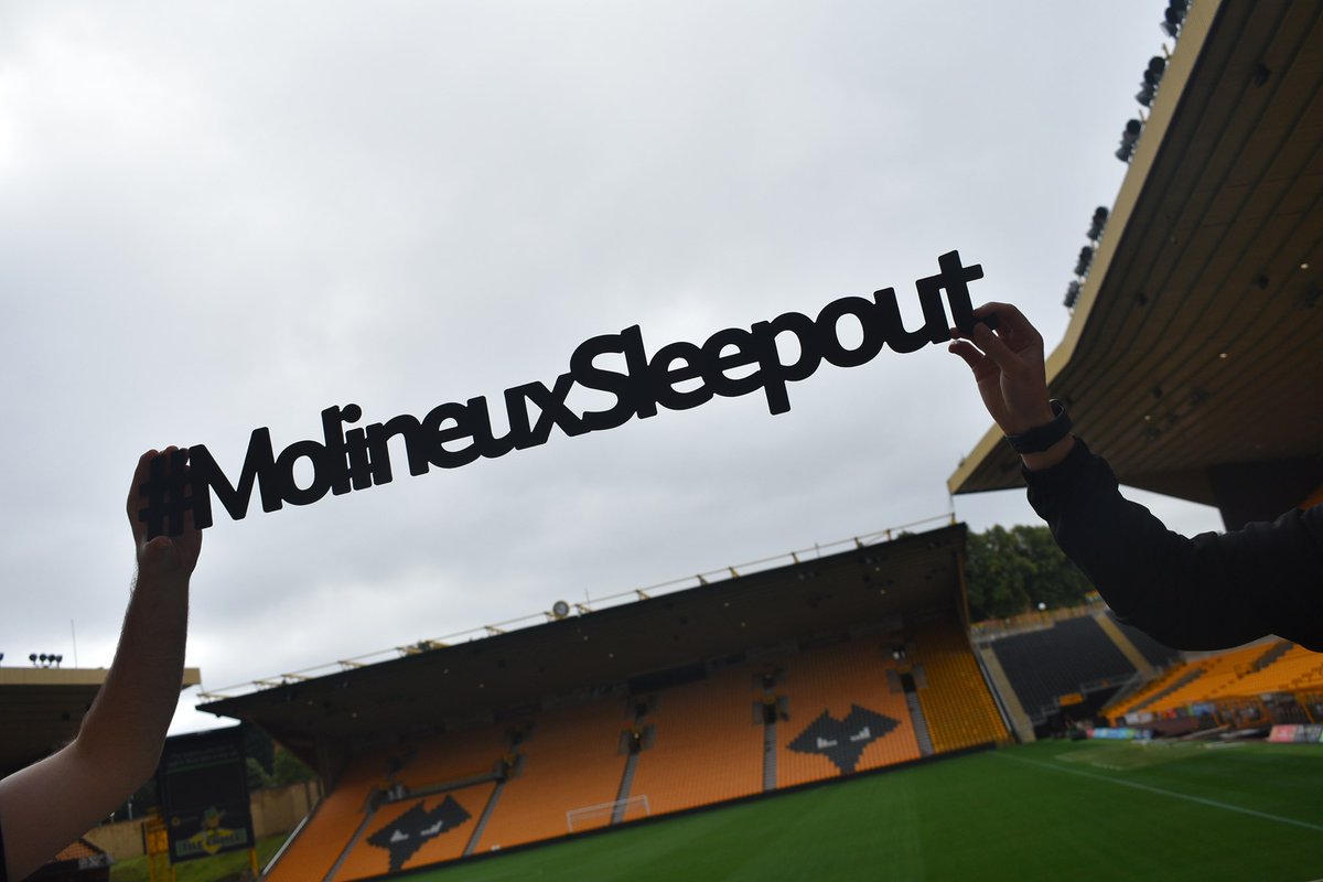 Only one more day to go until 7 of our staff members sleep outside in the grounds of Wolverhampton Wanderers to raise money for the homeless! 😴❄️

There is still time to donate to this worthy cause.
You can do this by visiting our JustGiving page: justgiving.com/fundraising/db…