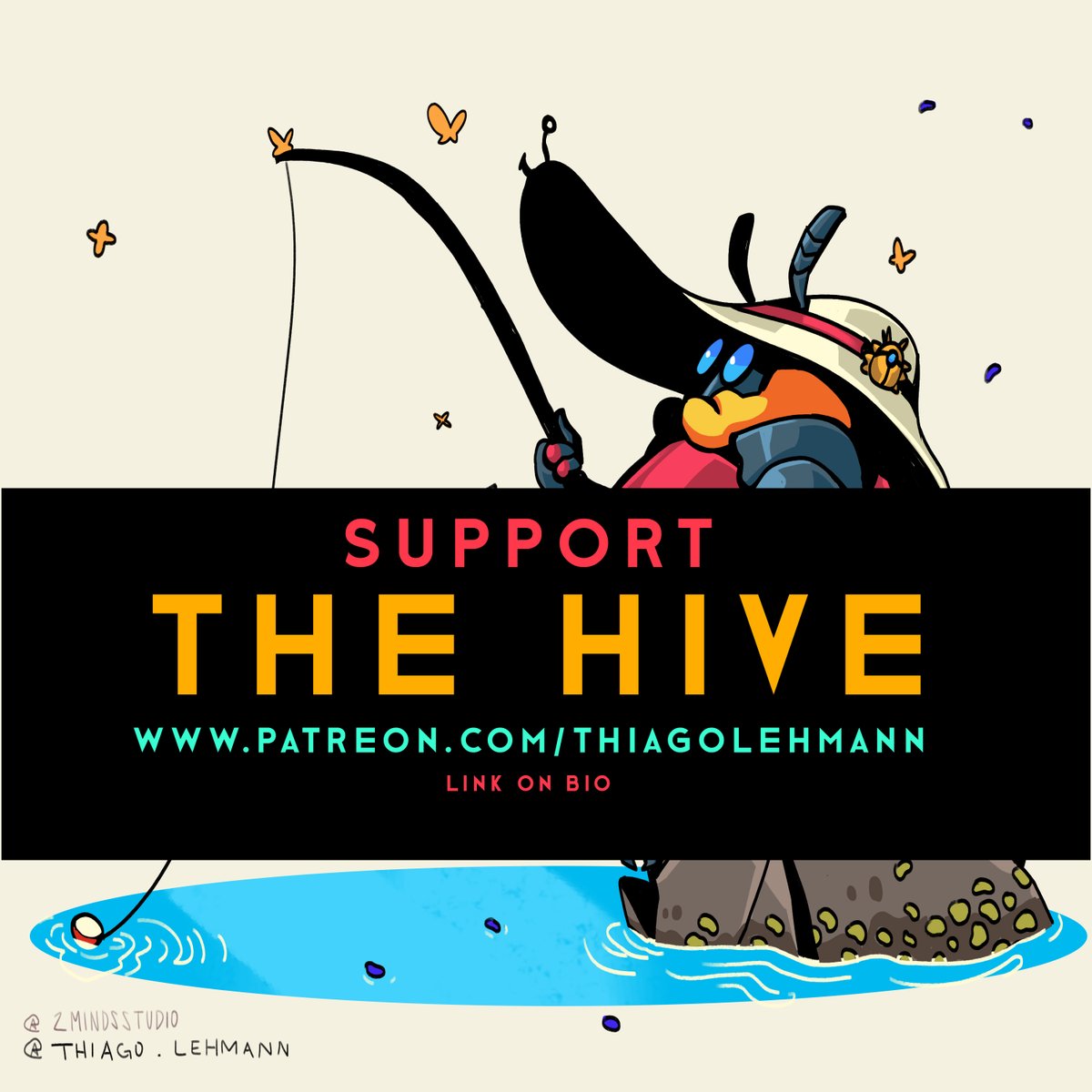 lehmannthiago's tweet photo. Not everything in BugWorld is war. There are adventures and peacel villages, beautiful places and common bugs.

Support me on patreon for exclusive contet!
https://t.co/J2flGYH7Fz

#illustration #100bugs #conceptart #visualdevelopment #characterdesign #bugworld #Patreon https://t.co/rrh4yUHIlj