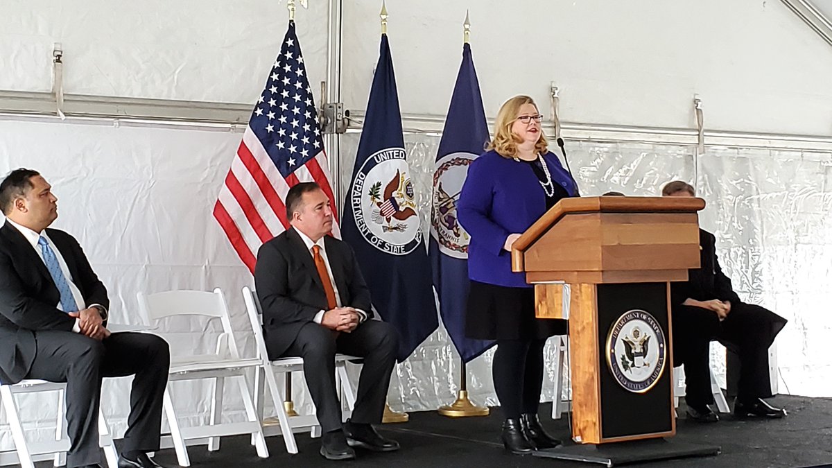GSAEmily's tweet photo. GSA and the Department of State have worked hard over the past 10 years to obtain the best site, build the necessary infrastructure, and design and construct an innovative training center. #FASTC https://t.co/JEMEvuGCMj