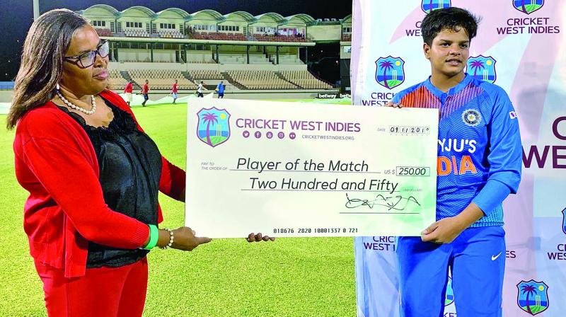 #indwvsawhttps://theweeklysports.com/ind-w-vs-wi-w-3rd-t20-live-streaming-guide-india-women-vs-west-indies-women-t20i-series-2019/ …Can Shafali Verma score 3rd fifty in a row #ShafaliVerma