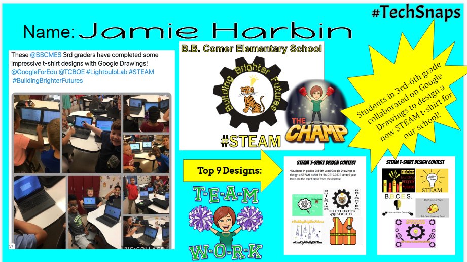 aturtlefan1T's tweet image. #TechSnaps created by the @AMSTI_UM @ShakeUpLearning book study group @blairr728 #UMedTech #ED602UM