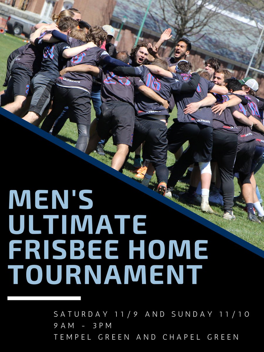 CC_Admission's tweet photo. This past weekend our Men’s Disc Club hosted their annual home tournament, and many Connecticut College alumni came to join in on the fun (from as far back as the class of ‘04!) https://t.co/N1yHzILfOO