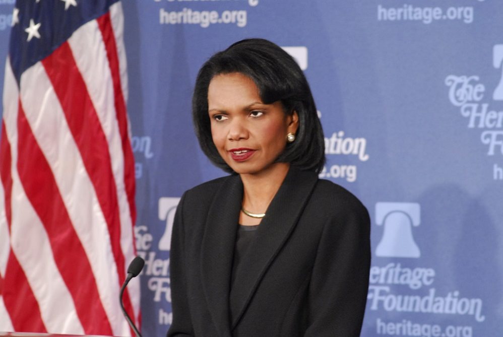 Condoleezza Rice, former US Secretary of State, Happy Nov 14 birthday! 