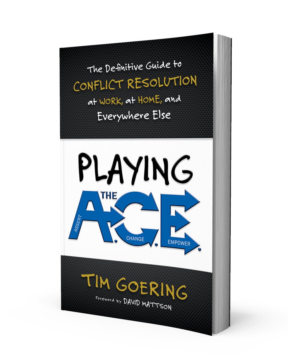 SandlerAustinMS's tweet photo. Download your FREE sample chapter of "Playing the A.C.E. The Definitive Guide to Conflict Resolution at Work, at Home, and Everywhere Else" by Sandler Trainer &amp; Author @timothygoering today: https://t.co/lMc7GzBlPU #ConflictResolution #professionaldevelopment https://t.co/3yYZrGgNUK