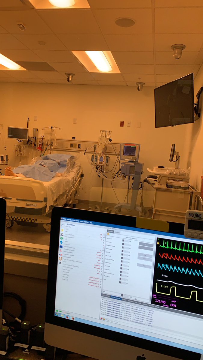 _realSimShady's tweet photo. Getting ready for day 1 of ECMO training with our awesome Extracorporeal Life Support team! https://t.co/NuWChDSCIP