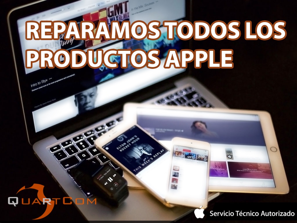 QuartCom's tweet photo. ¿Tienes un dispositivo Apple? 💻📲
Nosotros somos tu Servicio Técnico Autorizado en Valencia, Alicante, Palma de Mallorca, Murcia y Albacete. https://t.co/HRxyM4rkqe