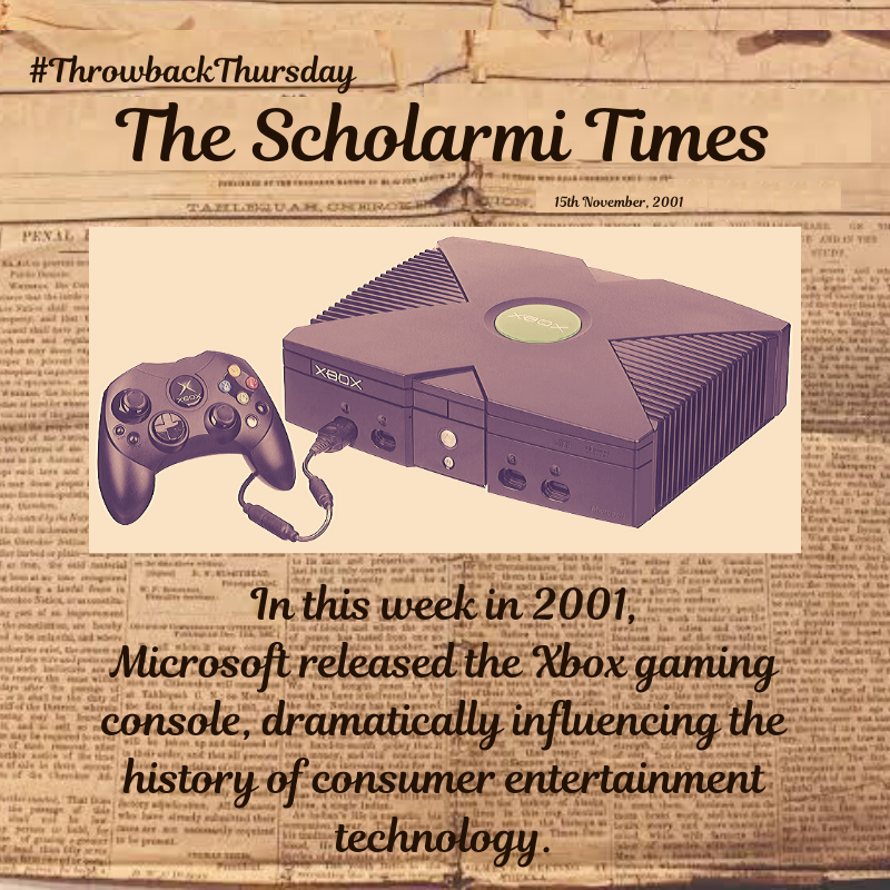 scholarmi's tweet photo. #throwbackthursday #throwback #onthisday #duringthisweek #thursday #trivia #facts #history #historyfacts #photooftheday #scholarmi #Scholarmitimes #science #technology #innovation #inspiration #Xbox #Microsoft #NASA #USA #india #jharkhand #policy #space #solarsystem #saturn https://t.co/5MwEBWjBCp