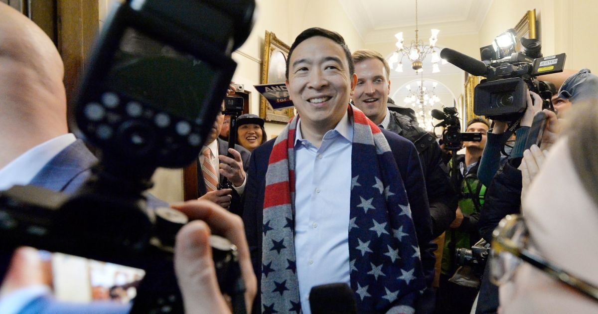 engadget's tweet image. Presidential hopeful Andrew Yang wants your data to be your property engt.co/374jhYT