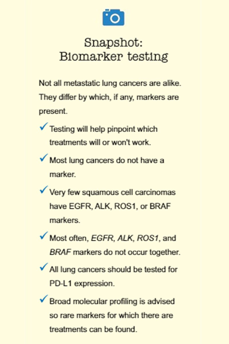 Learn about biomarkers in lung cancer from experts in the field. via <a href="/NCCN/">National Comprehensive Cancer Network (NCCN)</a> #lcsm nccn.org/patients/guide…