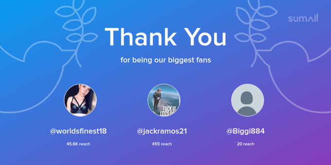 Our biggest fans this week: worldsfinest18, jackramos21, Biggi884. Thank you! via https://t.co/Lnrg9rGJvt<a href="/tag/pillowdick"class="tags"><span>#pillowdick</span></a><a href="/tag/cutetoy"class="tags"><span>#cutetoy</span></a>