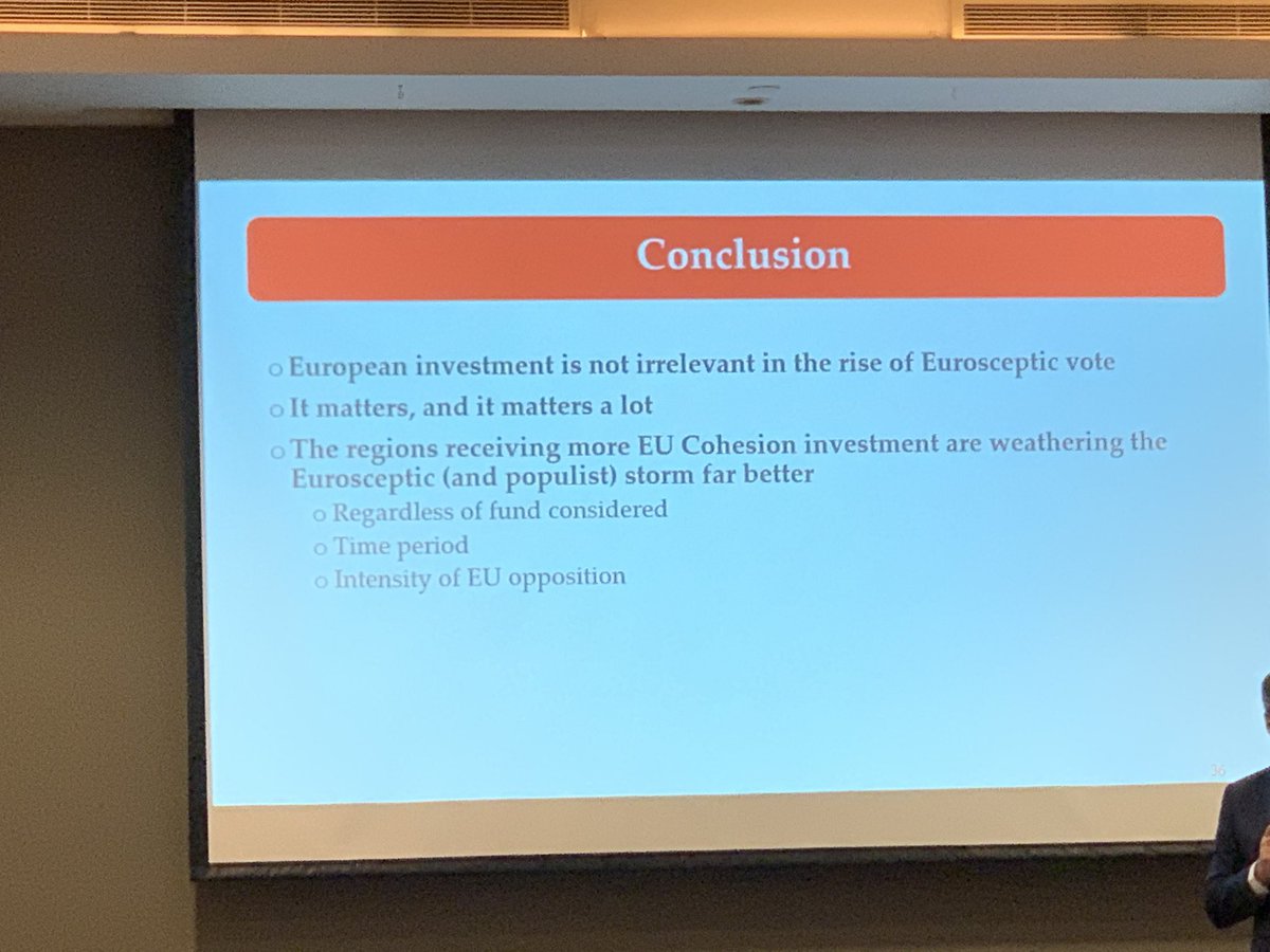 Rodriquez-Pose: social infrastructure investment is the single best strategy for boosting EU support #rsawinter ⁦@regstud⁩