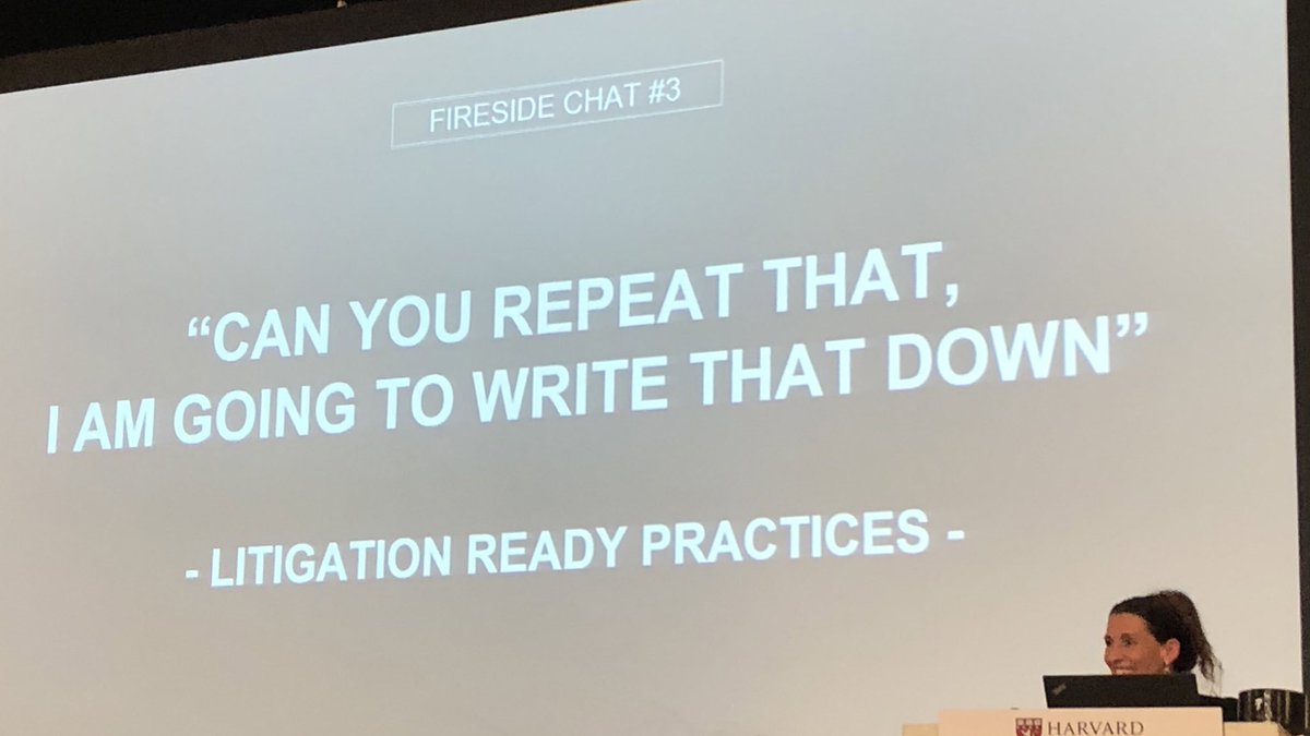 Best. Response. Ever. 🙌🏻

“Can you repeat that?  I want to write that down.” 

How to reply when asked the inappropriate question. 

Applies to so many scenarios. 

#AimeeLoweJD
#SheLeadsHealthcare #NeedHerScience 
#BeEthical