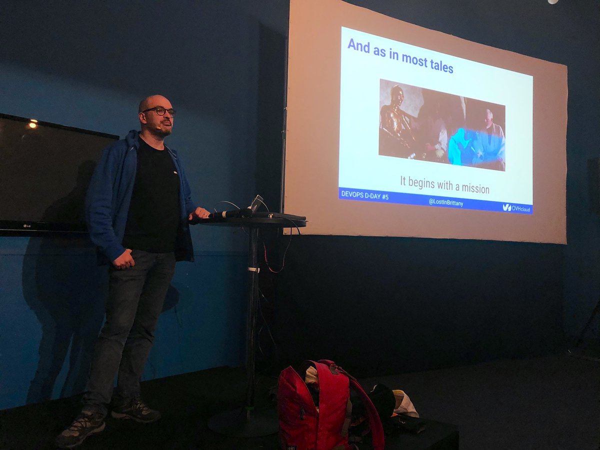 Kadorito's tweet image. Last talk of day with the awesome @LostInBrittany #devopsdday gonna be fun