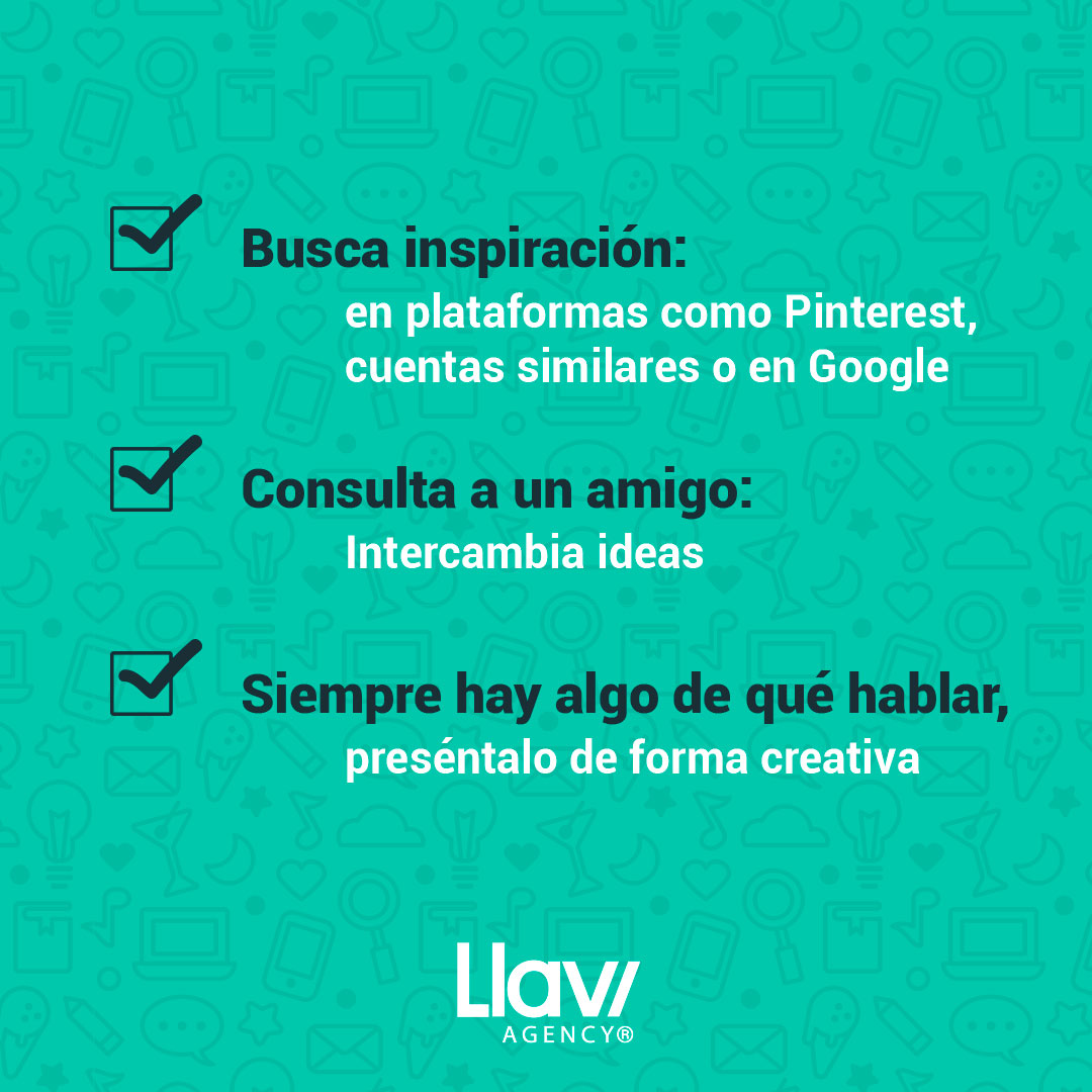 llaviagency's tweet photo. A todos nos ha abandonado la musa creativa aunque sea una vez 😔 y cuando esto pasa no debemos cometer el error de apropiarnos de contenidos e ideas que no nos pertenecen y menos sin dar crédito ❌ https://t.co/5ti6NxoGrj