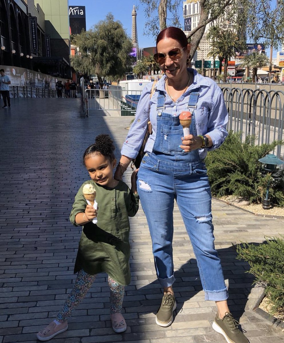 CubanFern's tweet photo. She loves her Grammy! Mom think she fly in the ralls 😂 https://t.co/hJug9k6wVJ