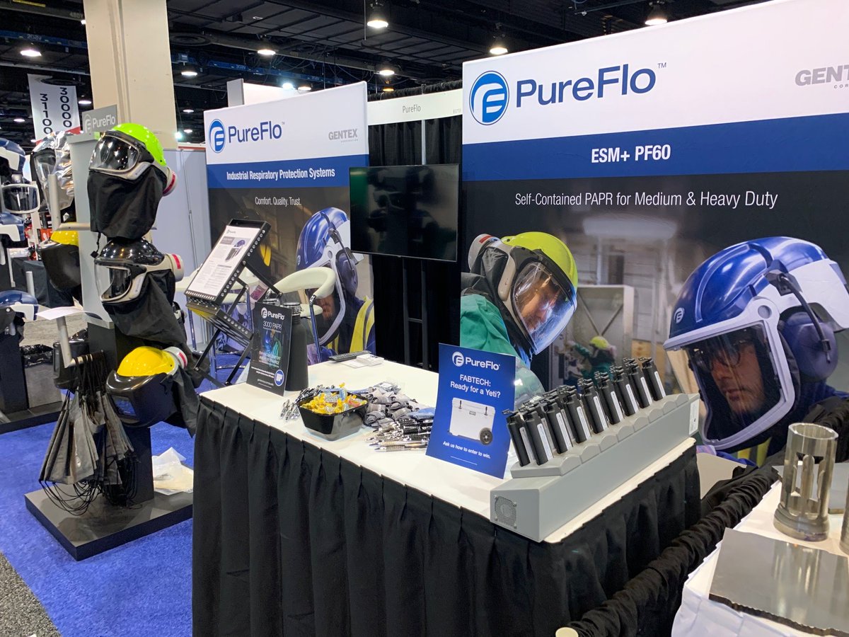It’s the final day of the <a href="/FabtechExpo/">FABTECH</a> &amp; your last chance to stop by booth B32113 to check out the #PureFlo3000 &amp; enter our drawing to win a #YetiCooler. See you soon! #FABTECH19