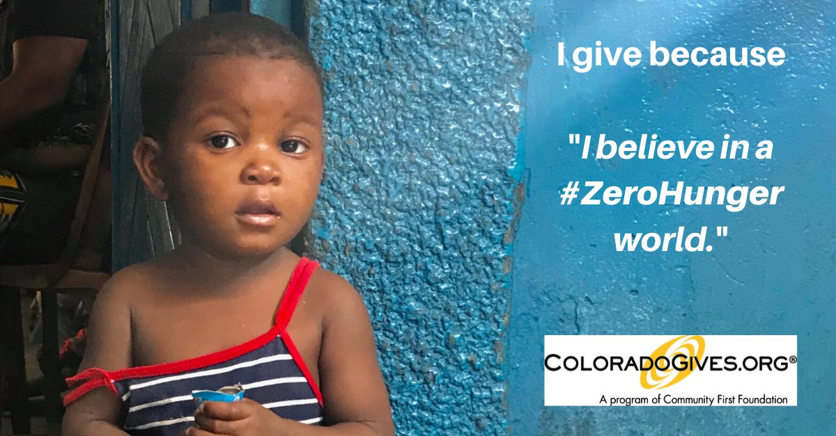 #ColoradoGivesDay is December 10th! You don't have to wait until December 10th to donate to Farms for Orphans, go to coloradogives.org/farmsfororphans to schedule your donation and help us reach our goal. #ZeroHunger