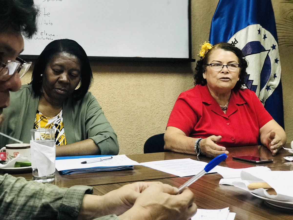 fundacionafroos's tweet photo. Necesitamos la visibilizacion y reconocimiento  de los pueblos  #afrodescendientes en #elsalvador🇸🇻 y en la región centroamericana, @afroossv, ONECA conversamos con la Diputada Blanca Flor Bonilla del @PARLACEN sobre el rol de la institución, articulación y una agenda en común https://t.co/rkDDy0r3C1