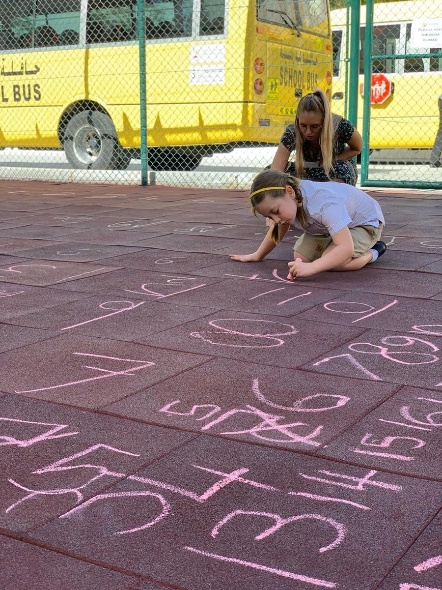 VHPS_Year2's tweet photo. Year 2 have been practising their targets outside during enrichment. @vhps_maths #vhpsmaths #vhpsthelittlethings https://t.co/M4XnBswch0