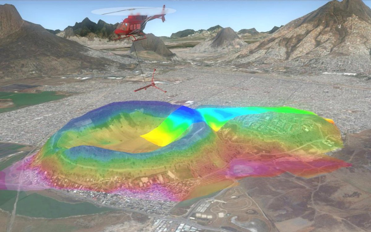 LidarMexico's tweet photo. Anomalías eléctricas y magnéticas pueden ser identificadas con el método y los sistemas adecuados. En #LidarMexico contamos con tecnología de punta para exploración geofísica aérea mediante nuestro VLF incorporado a un magnetómetro triaxial, todo en un mismo equipo 🚁. https://t.co/m1hiOf3rBy