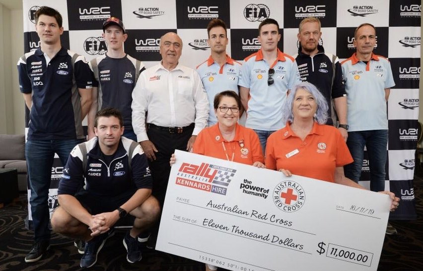 Jean Todt (@jeantodt) on Twitter photo Dear <a href="/RallyAustralia/">Rally Australia</a> <a href="/CAMSmotorsport/">CAMS</a> and <a href="/OfficialWRC/">FIA World Rally Championship</a> drivers, our solidarity with your actions is total. Thanks again to support bushfire victims, with food & funds donation to the <a href="/RedCrossAU/">Australian Red Cross</a> #RallyAustralia Dear <a href="/RallyAustralia/">Rally Australia</a> <a href="/CAMSmotorsport/">CAMS</a> and <a href="/OfficialWRC/">FIA World Rally Championship</a> drivers, our solidarity with your actions is total. Thanks again to support bushfire victims, with food & funds donation to the <a href="/RedCrossAU/">Australian Red Cross</a> #RallyAustralia