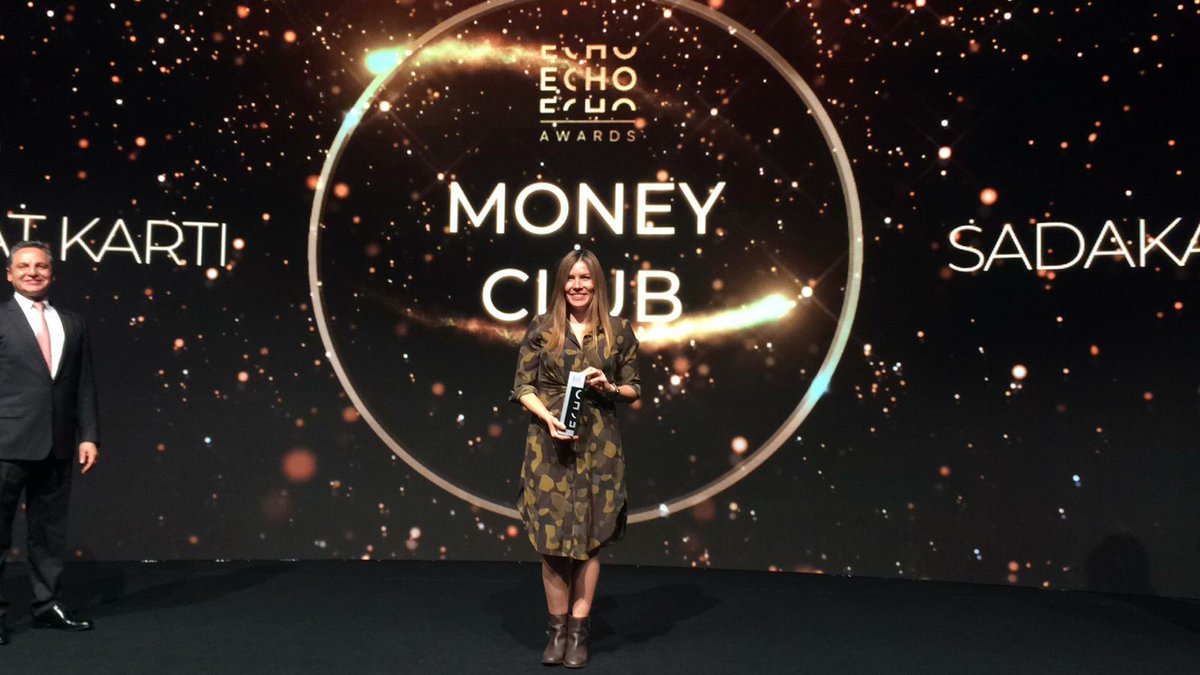 Yılın en başarılı e-ticaret sitelerini belirleyen ECHO Awards’da “Sadakat Kartı Kategorisi” birincisi <a href="/MoneyClubKart/">MoneyKart</a>