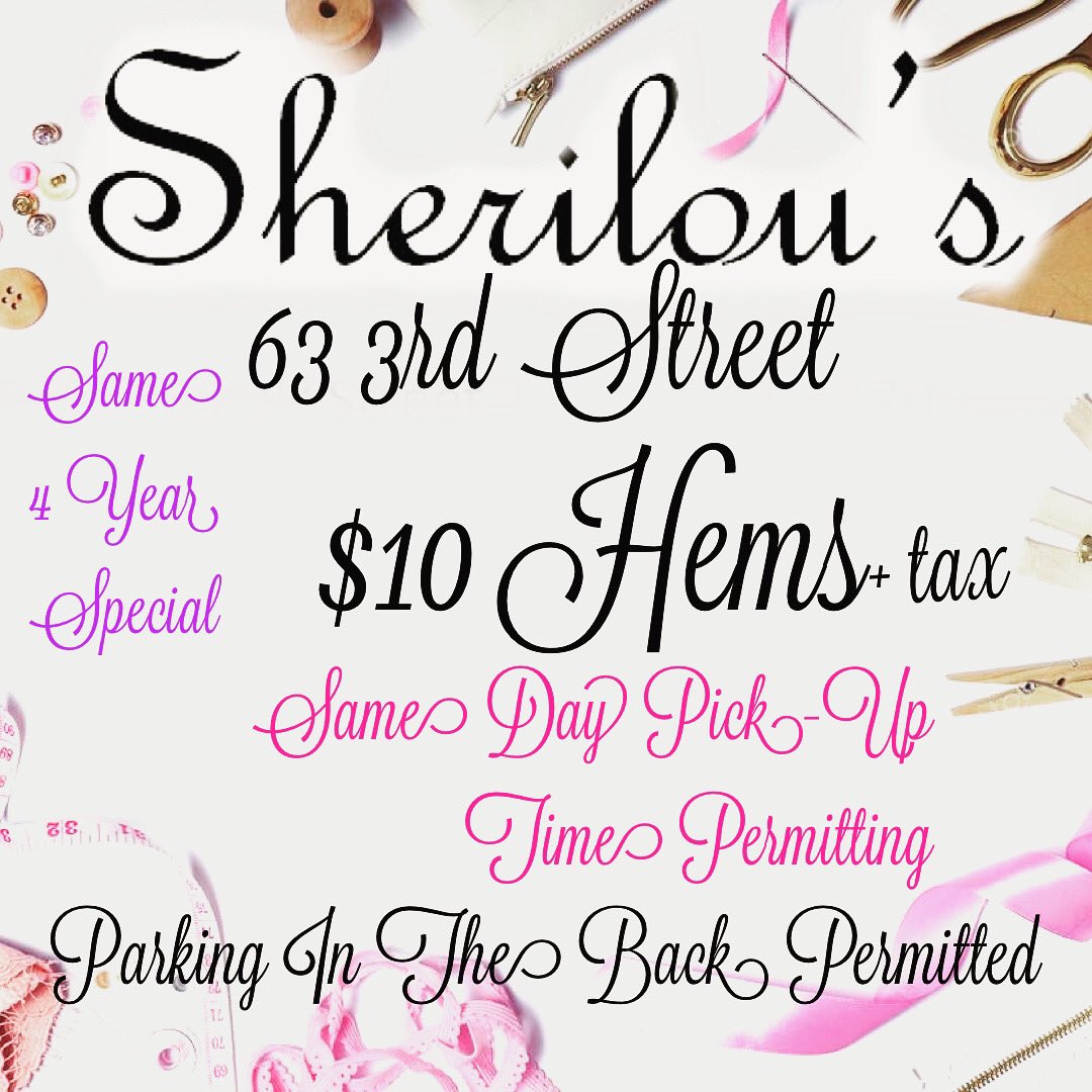 Clothes Not Quite Fitting Right❔
Did You Know Sheri Lou’s Alterations New Location Is In The Back Of The CAWP Shop - 63 3rd Street, Weyburn, Sk⁉️ 
Come On Down And Get Youself That $10 Hem and Keep That Store Bought Look with Sheri Lou’s ‼️