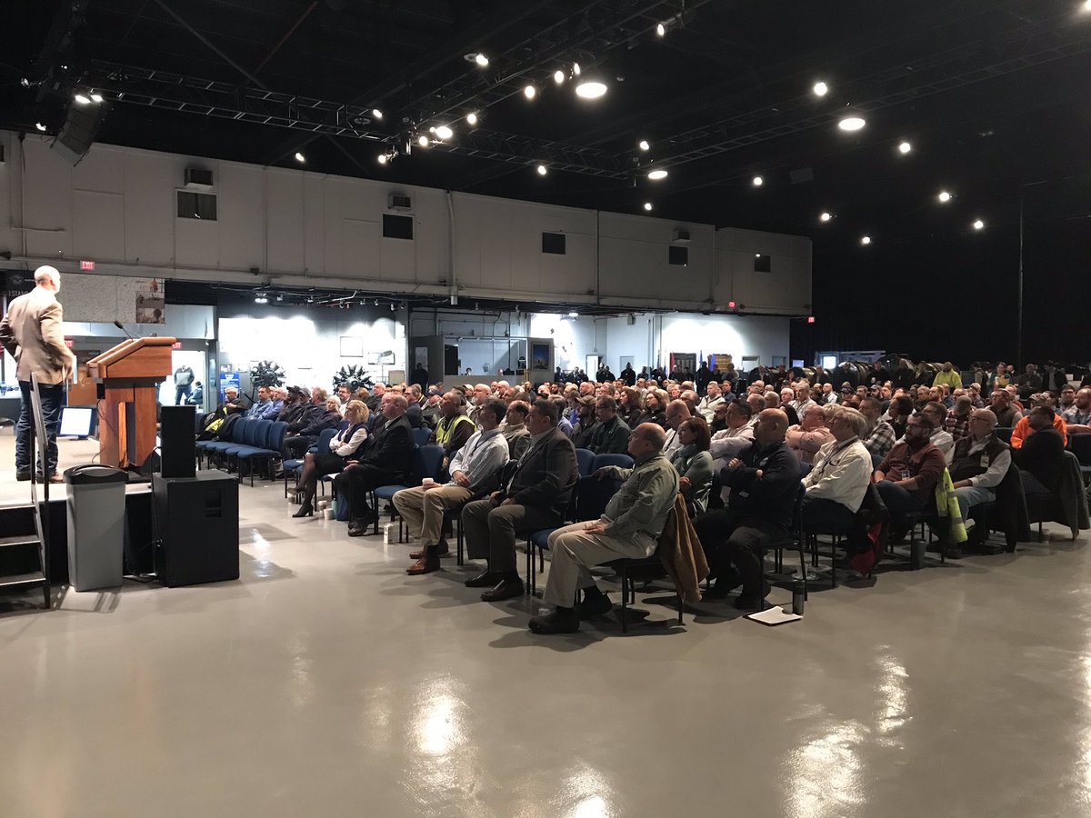 erich_uhlan's tweet photo. Incredible turnout, over 300 employees and contractors at today’s annual P&amp;W Contractor Safety Forum. Greatest team, spot on message! Safety is a cultural value at Pratt &amp; Whitney! Thank you to Lisa Szewczul, VP EH&amp;S for reinforcing the commitment to safety. https://t.co/AKgmGbNdGW