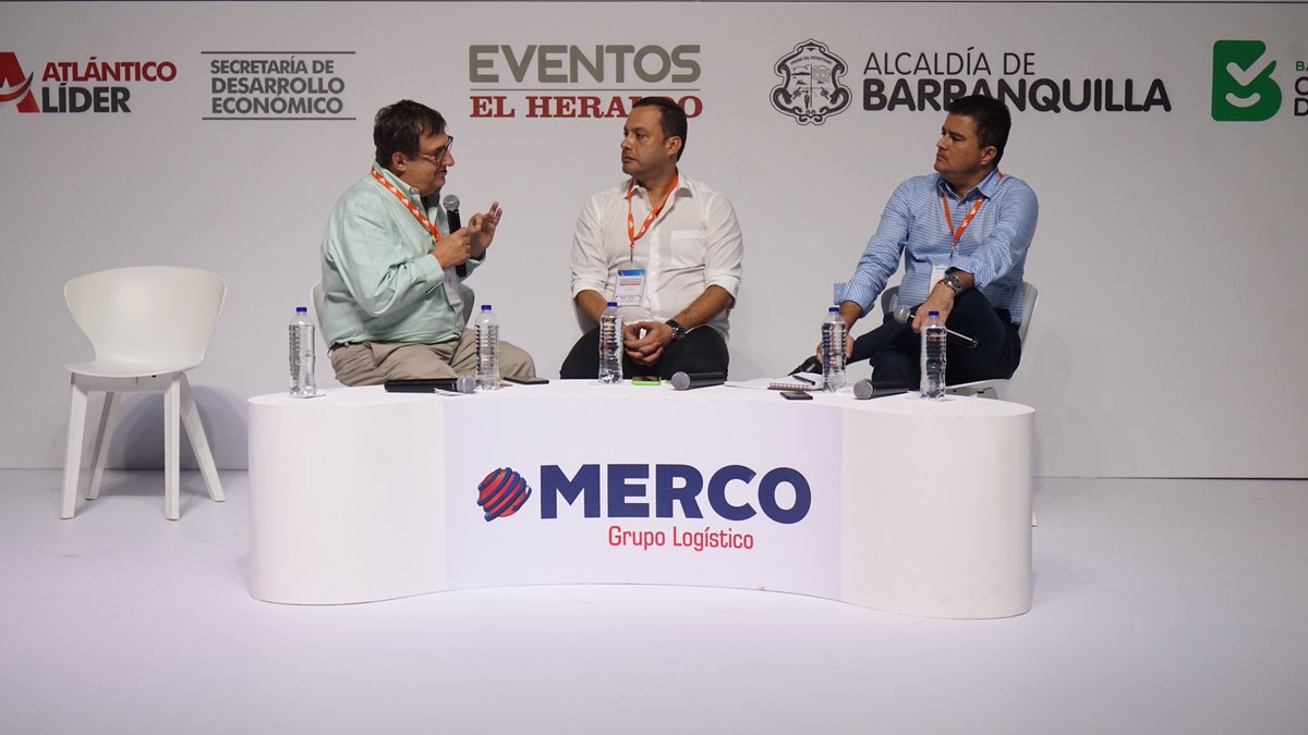 CEOdelAtlantico's tweet photo. Culminamos nuestro foro con el panel: Desarrollo económico Metropolitano, el siguiente paso @rodolfo_ucros alcalde electo de soledad @josevargas Alcalde de galapa @rumeniggemonsal alcalde de Malambo @CEOdelAtlantico @elheraldoco #ForosEH #ForoCEO2019 https://t.co/ifJOa9OMoi
