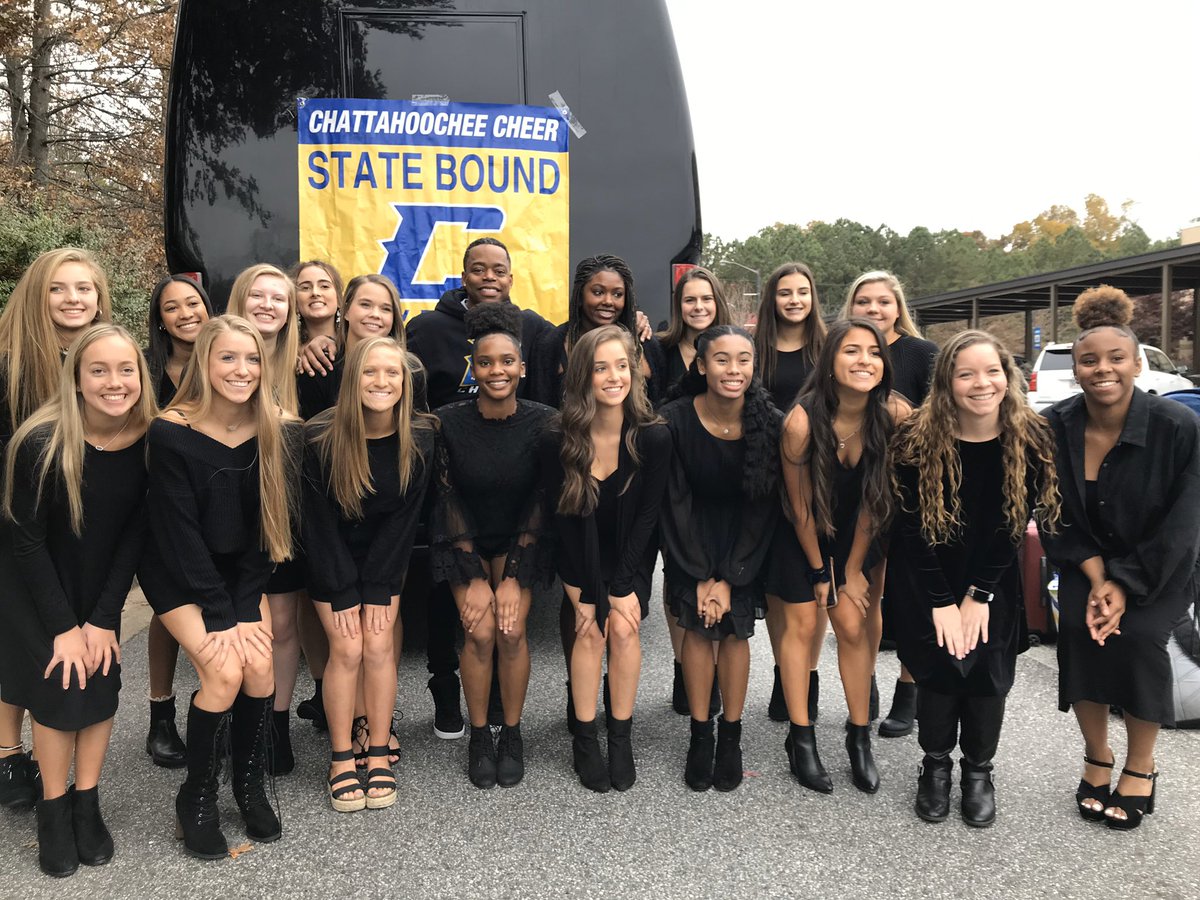 We are STATE Bound <a href="/OfficialGHSA/">GHSA</a> <a href="/GHSACheer/">GHSA Cheerleading</a> ! Thank you <a href="/hoochathletics/">HoochAD</a> <a href="/HoochHappenings/">Chattahoochee HS</a> <a href="/HoochFootball/">Chattahoochee HS Football</a> for that amazing send off! We will give it our best to represent the HOOCH! 💙💛 #hoochcheer19 #wearehooch #letsgohooch #hoochfamily #hoochcheer