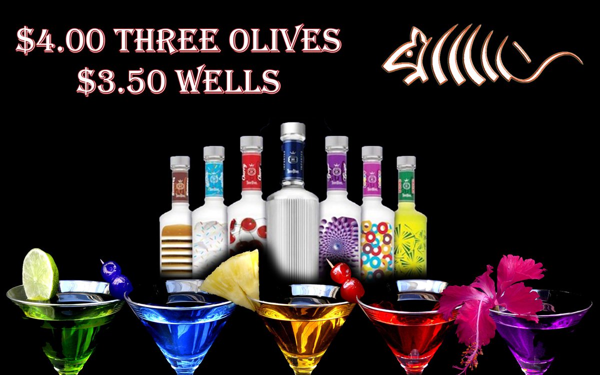 DilloGrill's tweet photo. #TBT with Three Olives Vodka specials open till close!
#ArmadilloGrill https://t.co/bT1DnRLU8A