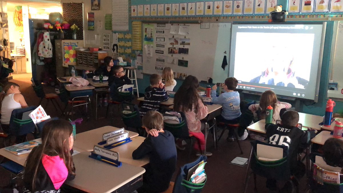 Mrs. Reid’s 2nd graders at Arrowhead Elementary School in Pennsylvania are enjoying your live stream!!