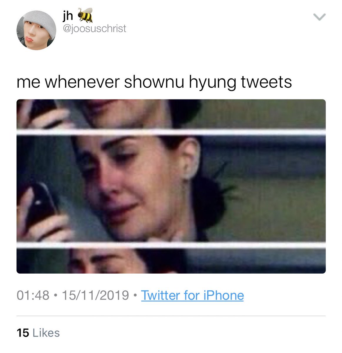 user joosuschrist is full of love
