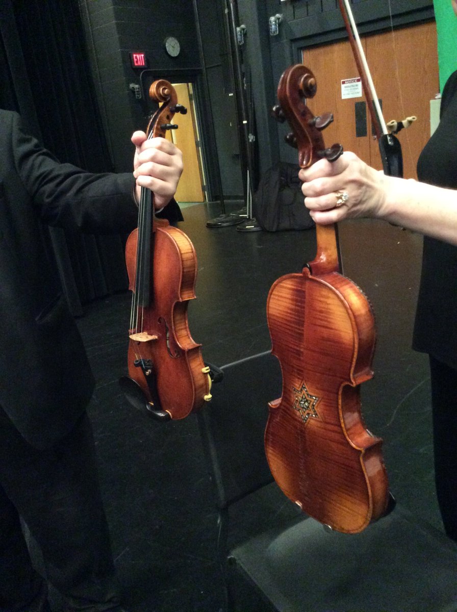 jaybolducMWE's tweet photo. Beautiful instruments with incredible histories here in Warsaw today. @dahoffert @FWPhil #wcsmission #violinsofhope @Washington_STEM @WCS_Madison @WCS_District https://t.co/yPIqs7QqG3