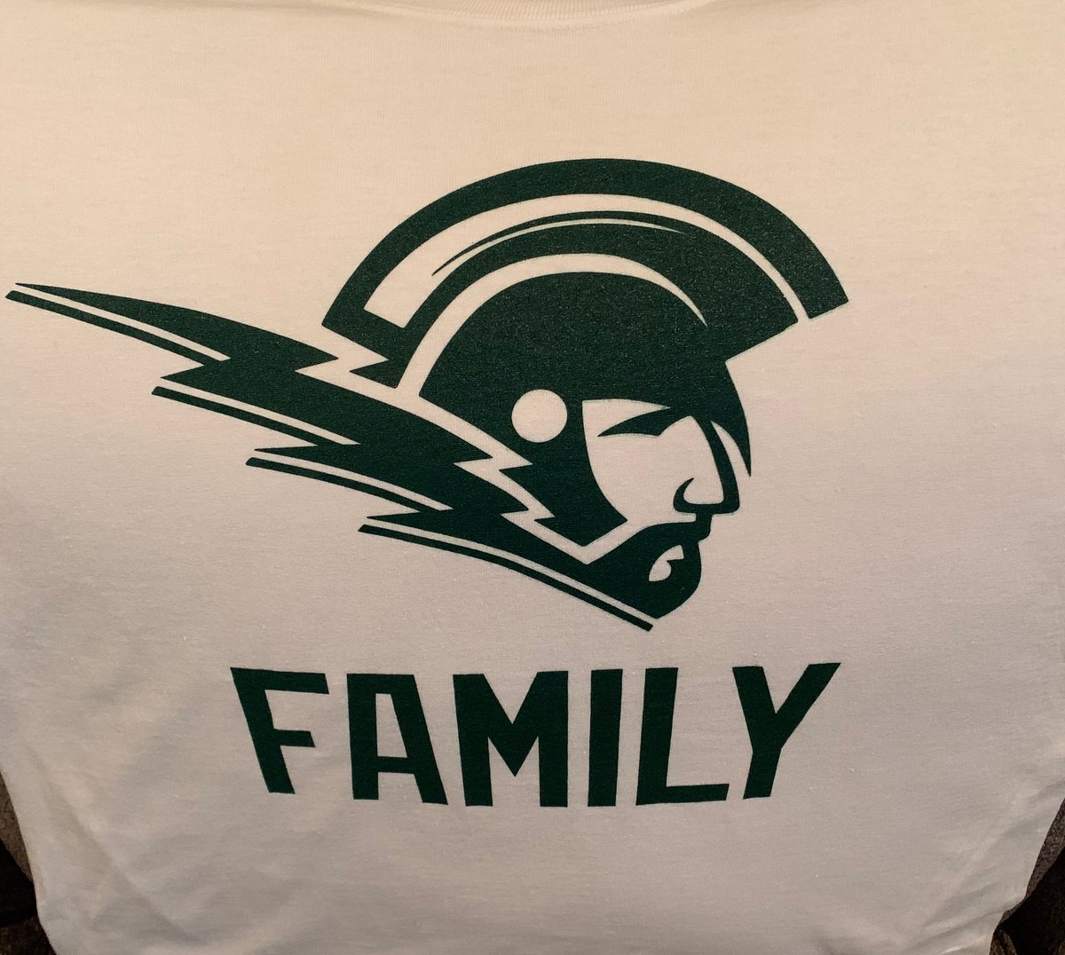 PSA: Theme for the football game this Friday is WHITE OUT!!! ⚪️⚪️ These shirts are being handed out for free to the 1st 100 students so get there early ready to cheer on your Titans!! 🏈🏈