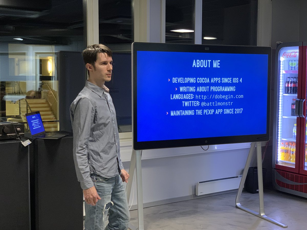 Informative talk about Declarative UI using Entity component systems by <a href="/battlmonstr/">Daniel Lazarenko</a> 👏🏼