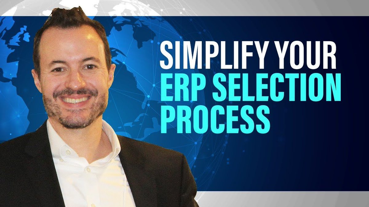 Guardian_ERP's tweet photo. For any company out there trying to select a new ERP, this short video from @ThirdStageERP is a fantastic start to understanding what your priorities should be going in. Selecting the software is one thing. Implementing it successfully altogether another. https://t.co/DDZ4y6KUME https://t.co/hIkI4JGK4W