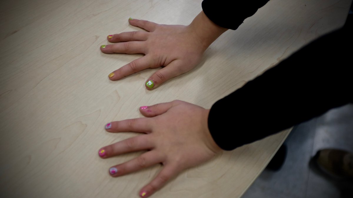 Pretty, fancy, first grade, fingernails! #A2Breakthrough