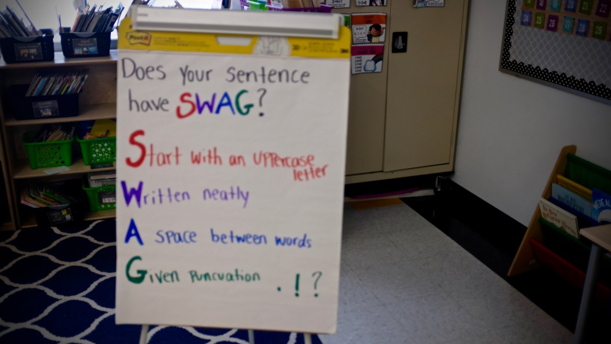 Does YOUR sentence have SWAG? #A2Breakthrough
