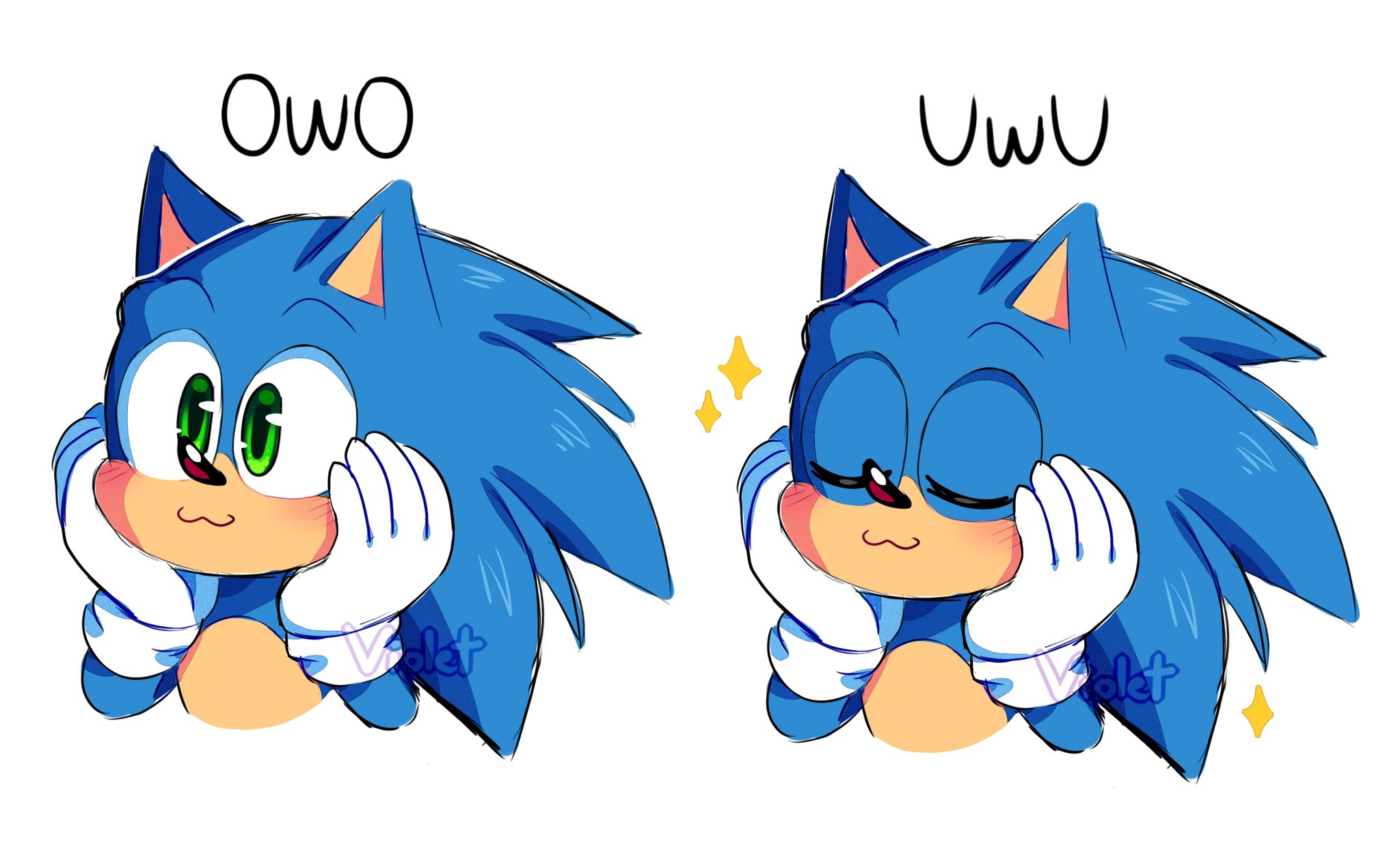 You asked for more cute movie Sonic, here you have it! 