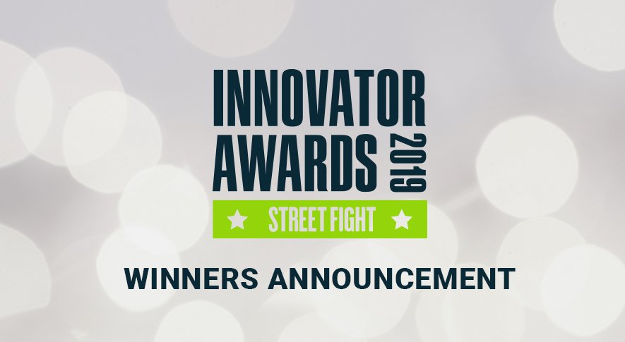 streetfightmag's tweet photo. The wait is finally over! We’re excited to unveil the winners of the 2019 Street Fight Innovator Awards! Big congratulations to our winners for demonstrating the best of innovation and achievement in local commerce. #SFInnovatorAwards https://t.co/uzrefyZcUA https://t.co/om4mQUhfA5