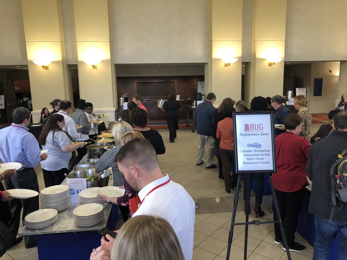 Lunchtime! #albug2019