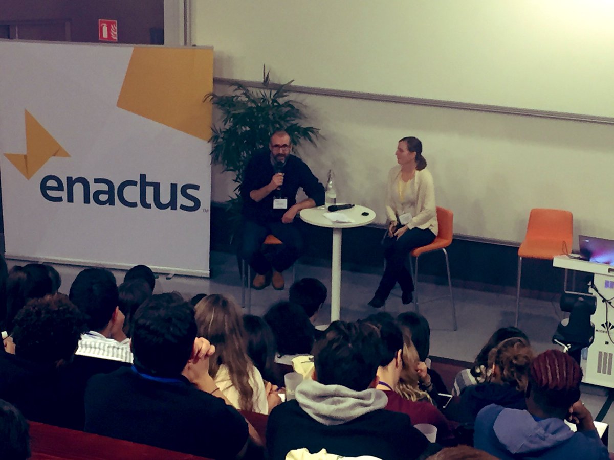 EnactusFrance's tweet photo. Emmanuel Paul de la coopérative Kepos revient sur ce qui lui a donné le courage de se lancer ! https://t.co/suD4MG2cN9