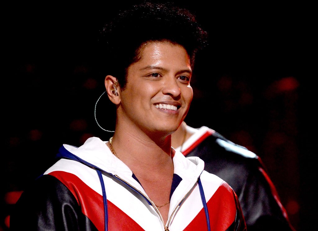 Bruno Mars was named the 41st Greatest Artist of ALL TIME by. 