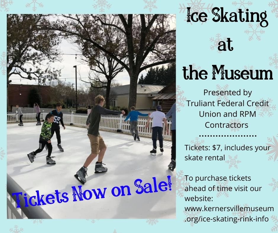 Tickets are now on sale for the Ice Skating Rink! The rink opens this Saturday, November 16th! We hope to see you all there!