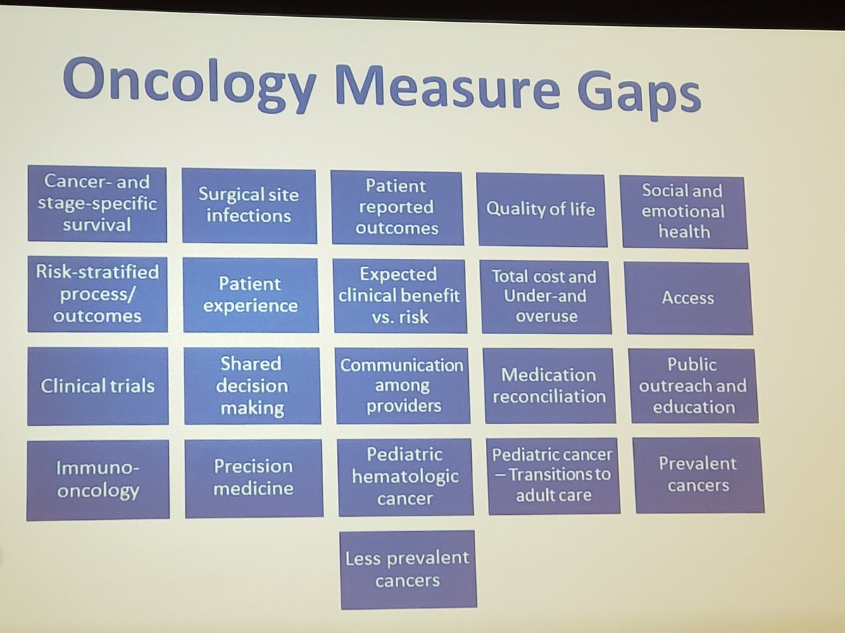DrMichaelHSR's tweet photo. At NCCS Policy Roundtable, Dr. Karen Fields highlighted gaps in current cancer quality measures, including measures for access, shared decision making, patient experience, and communication among providers. #CPR19 @CancerAdvocacy https://t.co/TRNMZqqXDS